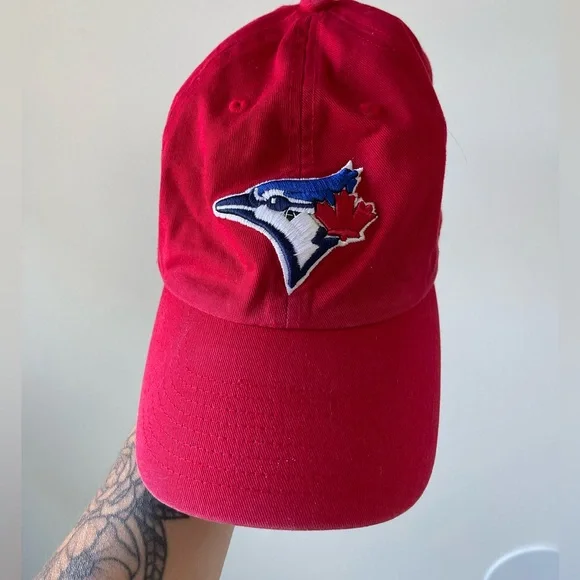 Red Women's Cap - Picture 2 of 6